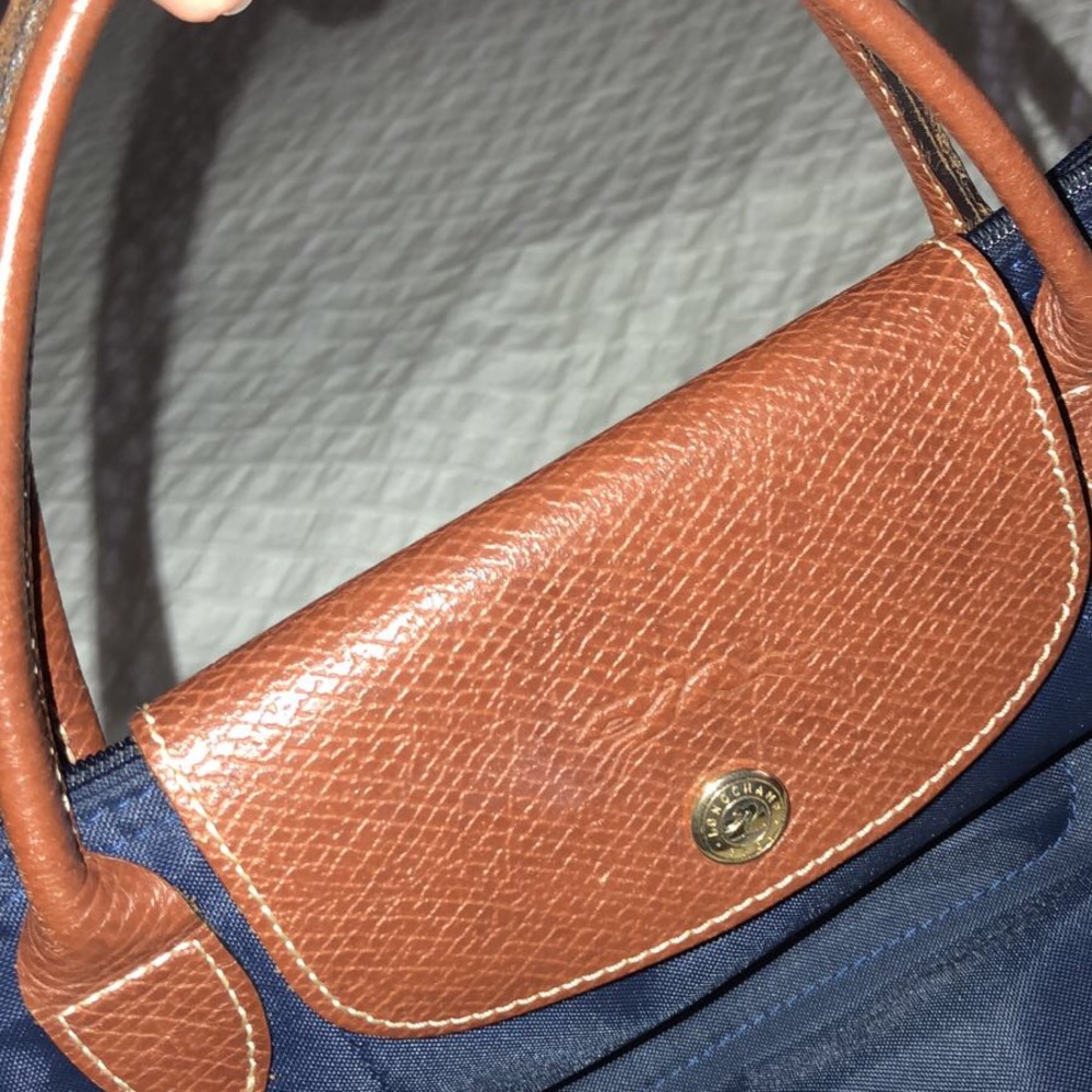 Longchamp bag Le Pliage S navy blue